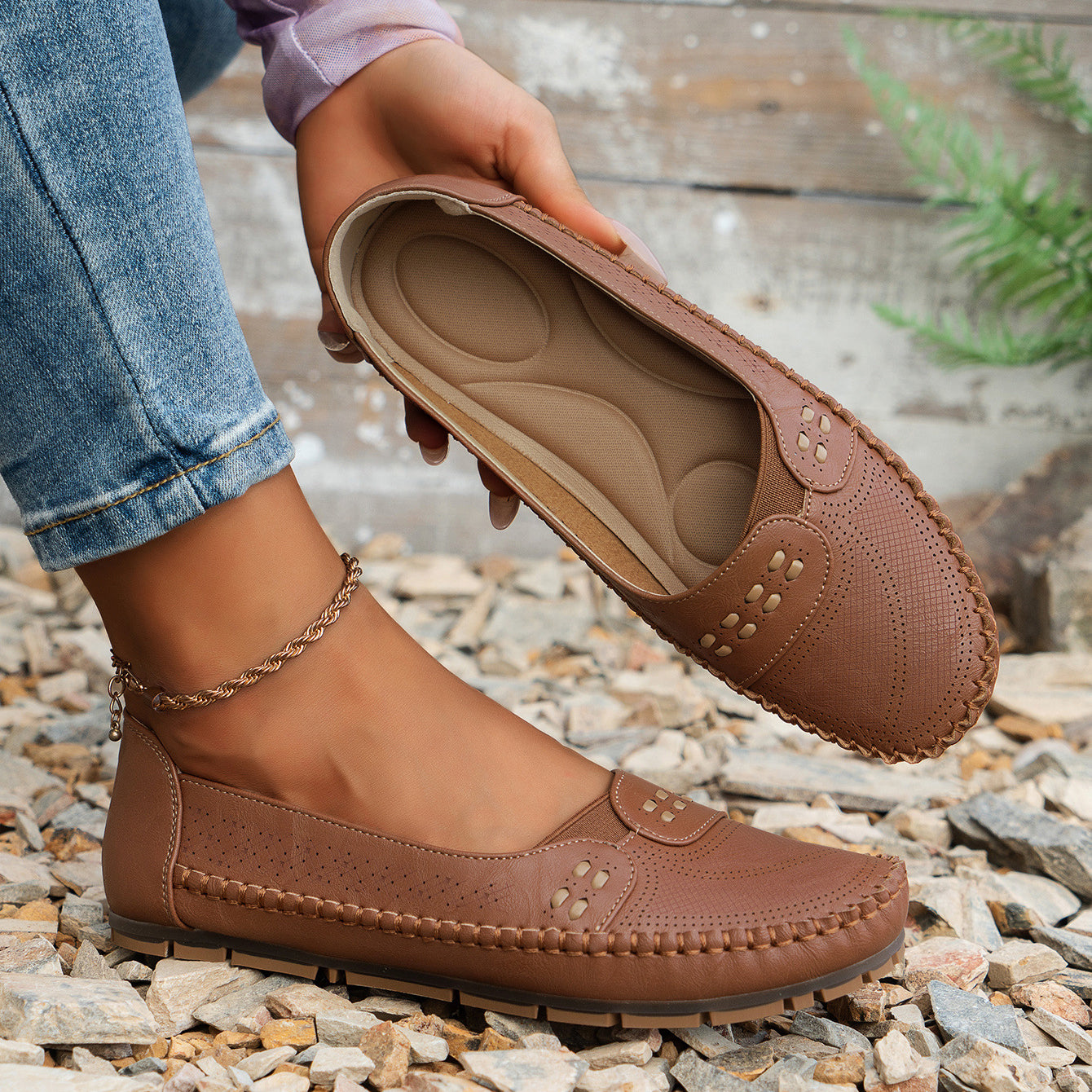Women's Orthopedic Flats | Wide Fit, Leather Comfort Shoes