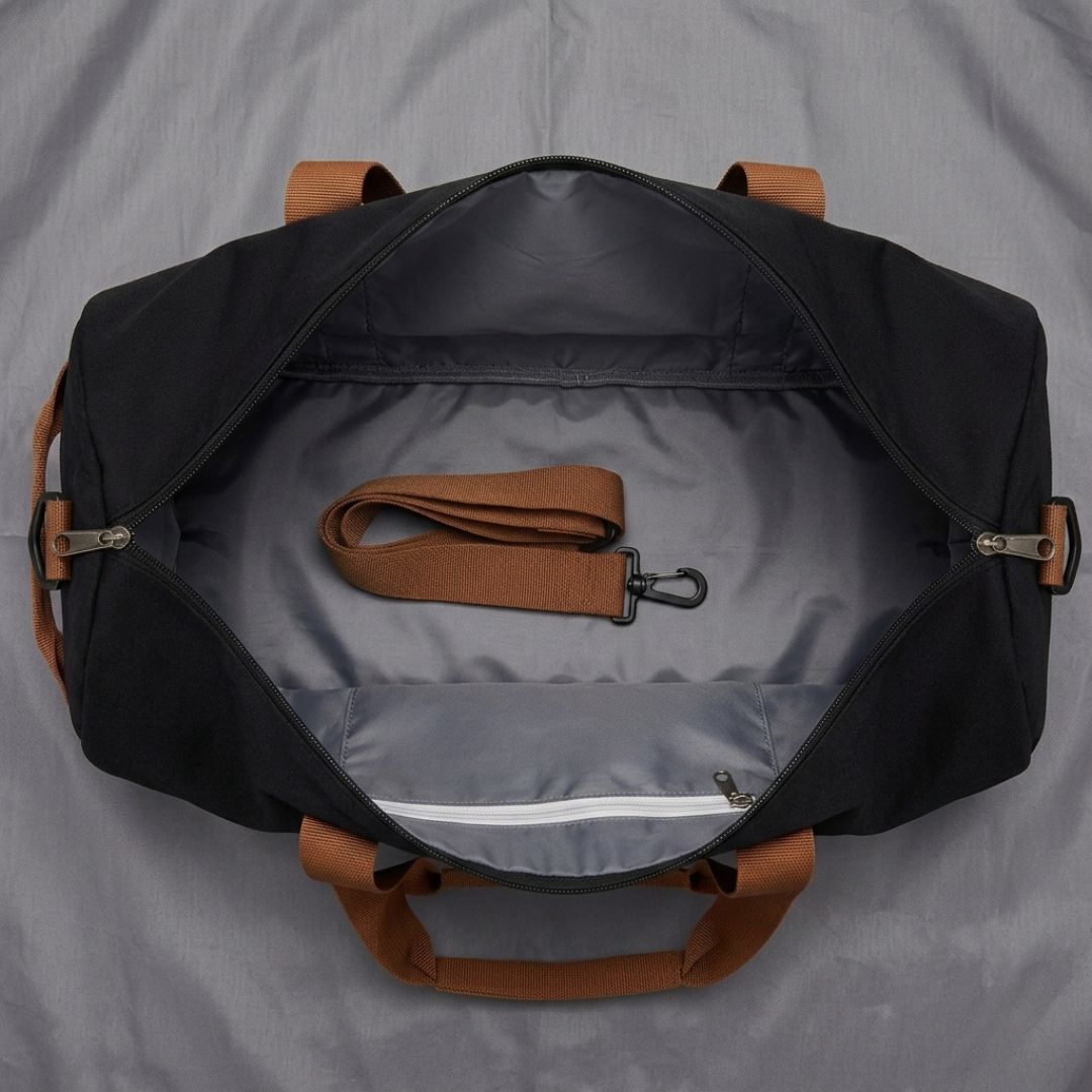 Gym Duffle Bag with Wet Dry Compartment Lightweight