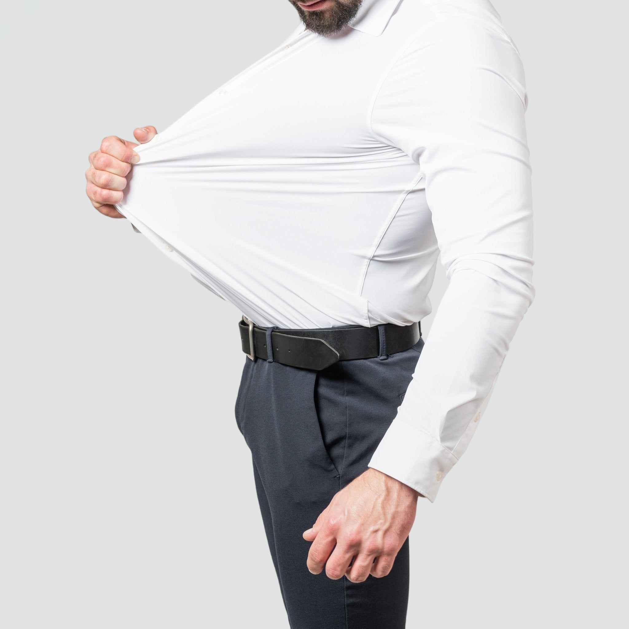 Men's Shirt White | Extreme Stretch, Iron-Free