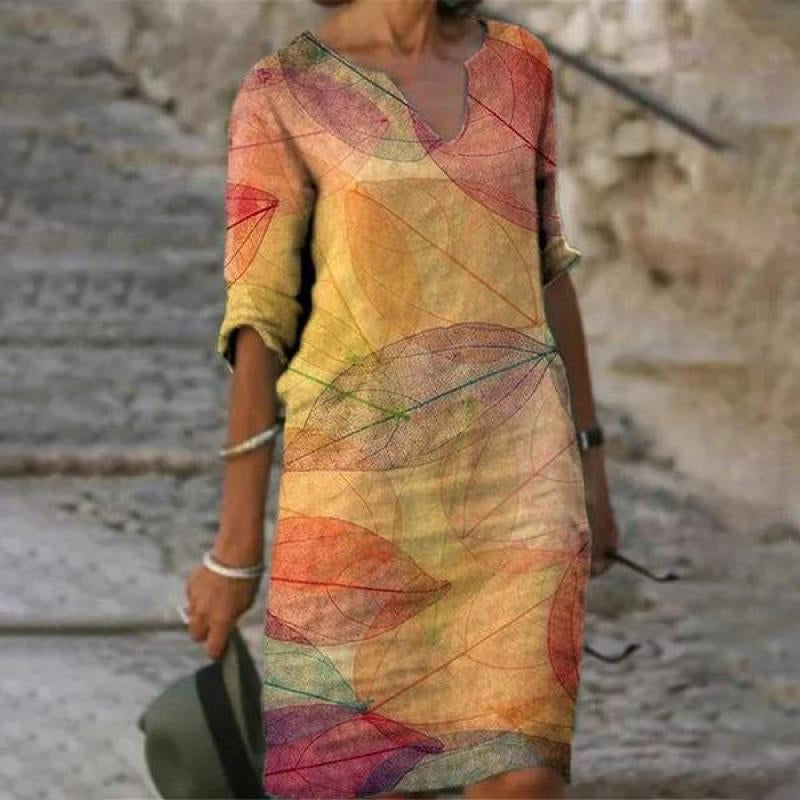Floral Summer Dress Women | Breathable, Flattering Cut | Multi-Color