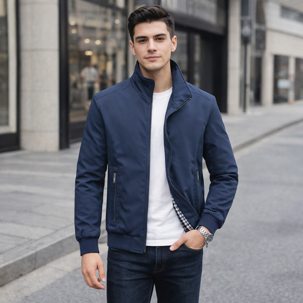Benjamin | Men's Windproof Waterproof Jacket | Lightweight, Weather-Resistant