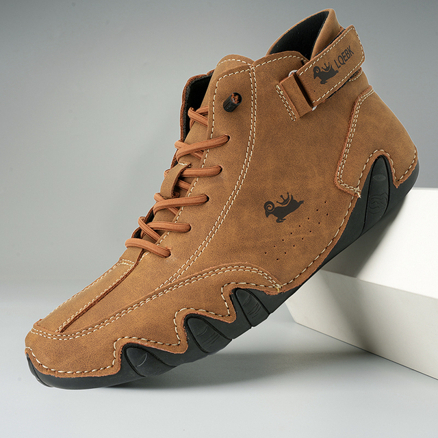 Barefoot Shoes Leather | Men's, Non-Slip, Orthopedic Support