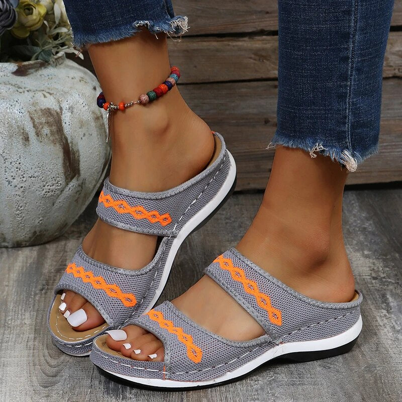 Women's Orthopedic Sandals | Leather, Open Toe | Comfort