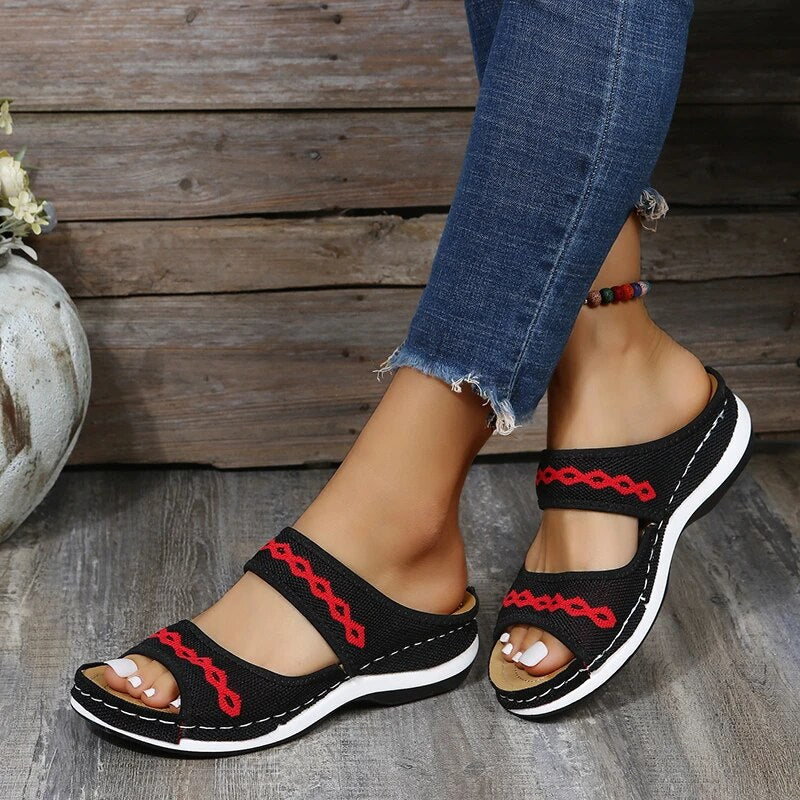 Women's Orthopedic Sandals | Leather, Open Toe | Comfort