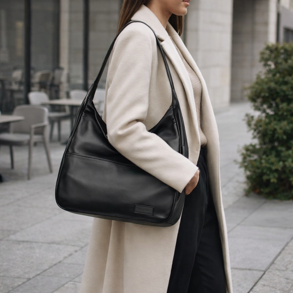 Amity Large Shoulder Bag Everyday Tote - Classic Design