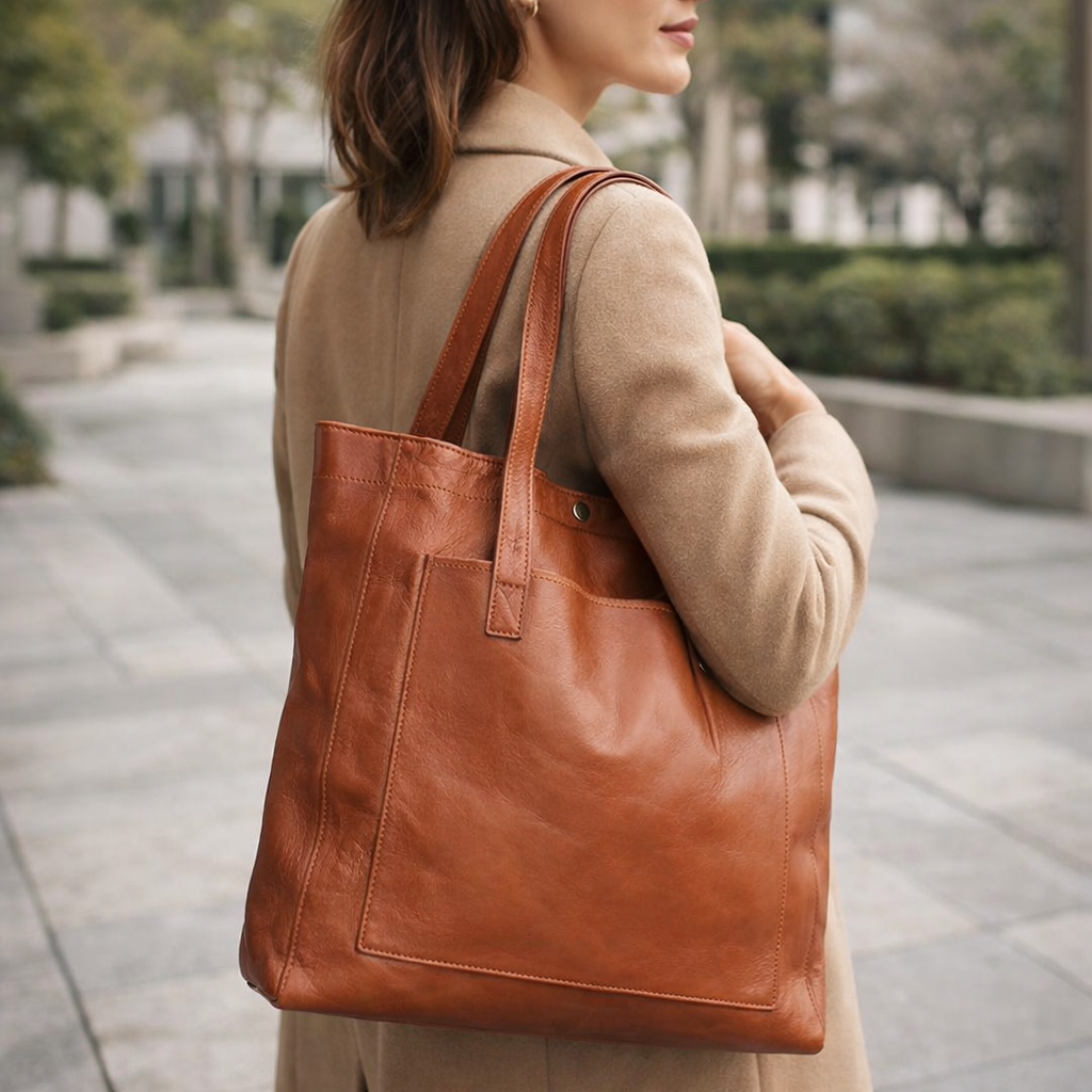 Carmé - Leather Shoulder Bag for Everyday Style