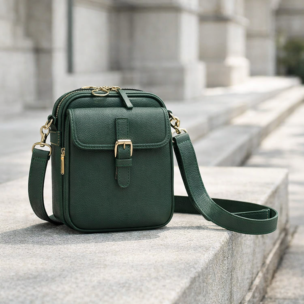 Multifunctional Mini Messenger Shoulder Bag Crossbody