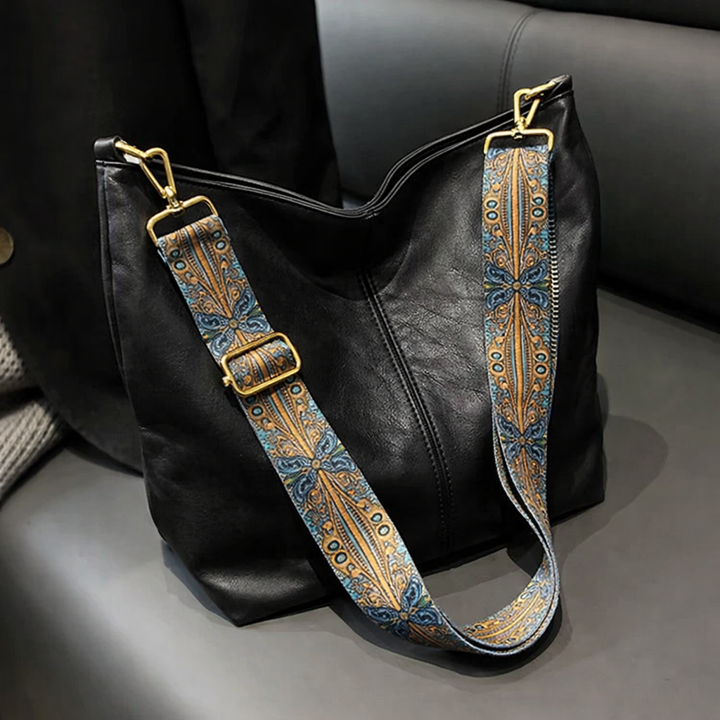 Women’s Leather Tote Shoulder Bag Elegant Style