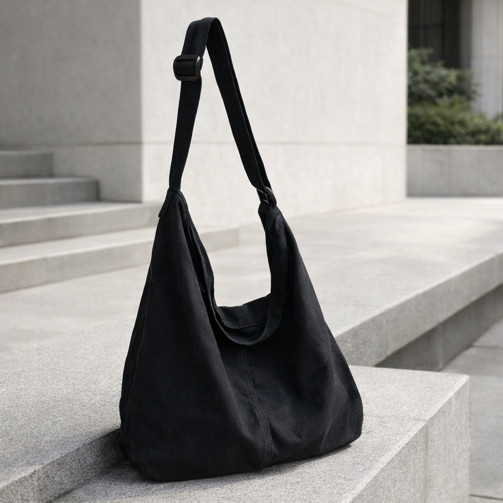 Noa - Oversized Canvas Shoulder Bag for Women