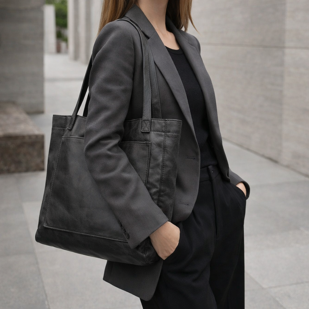 Luna - Trendy Leather Shoulder Bag for Women