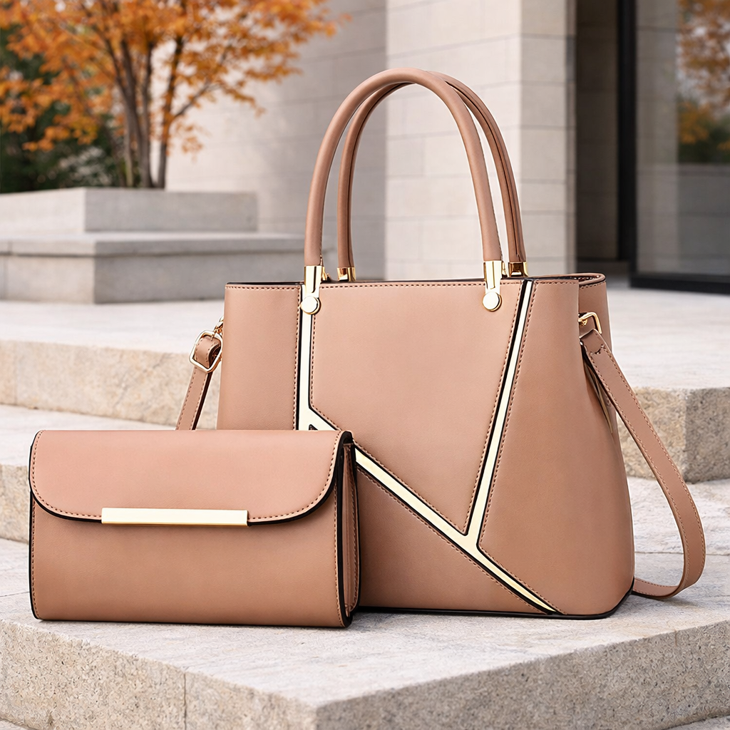 Amanda - Elegant Shoulder Bag Set for Women