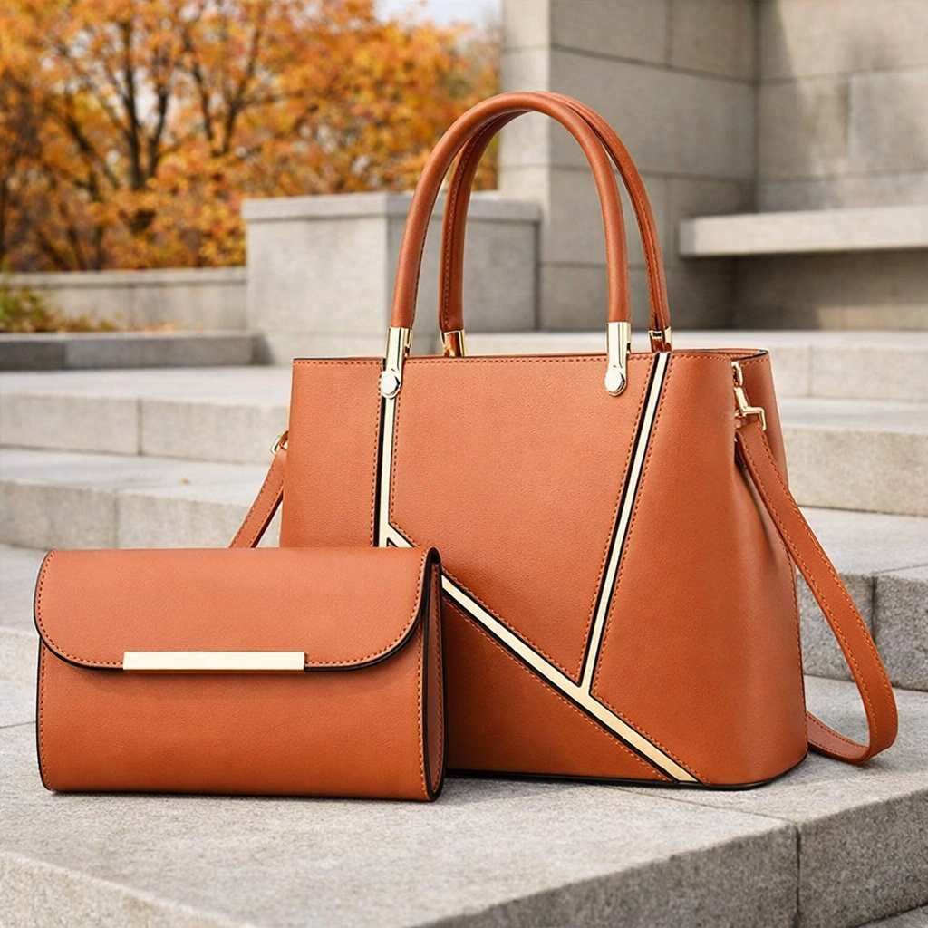 Amanda - Elegant Shoulder Bag Set for Women