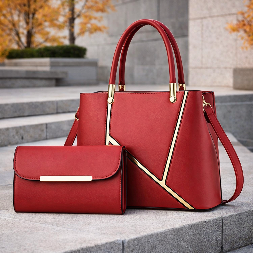 Amanda - Elegant Shoulder Bag Set for Women