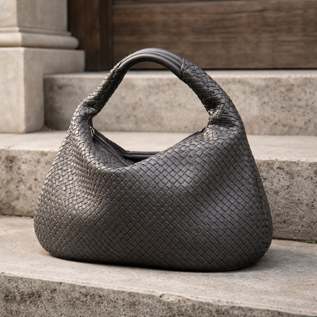 Veneta - Luxe Large Shoulder Bag - Spacious