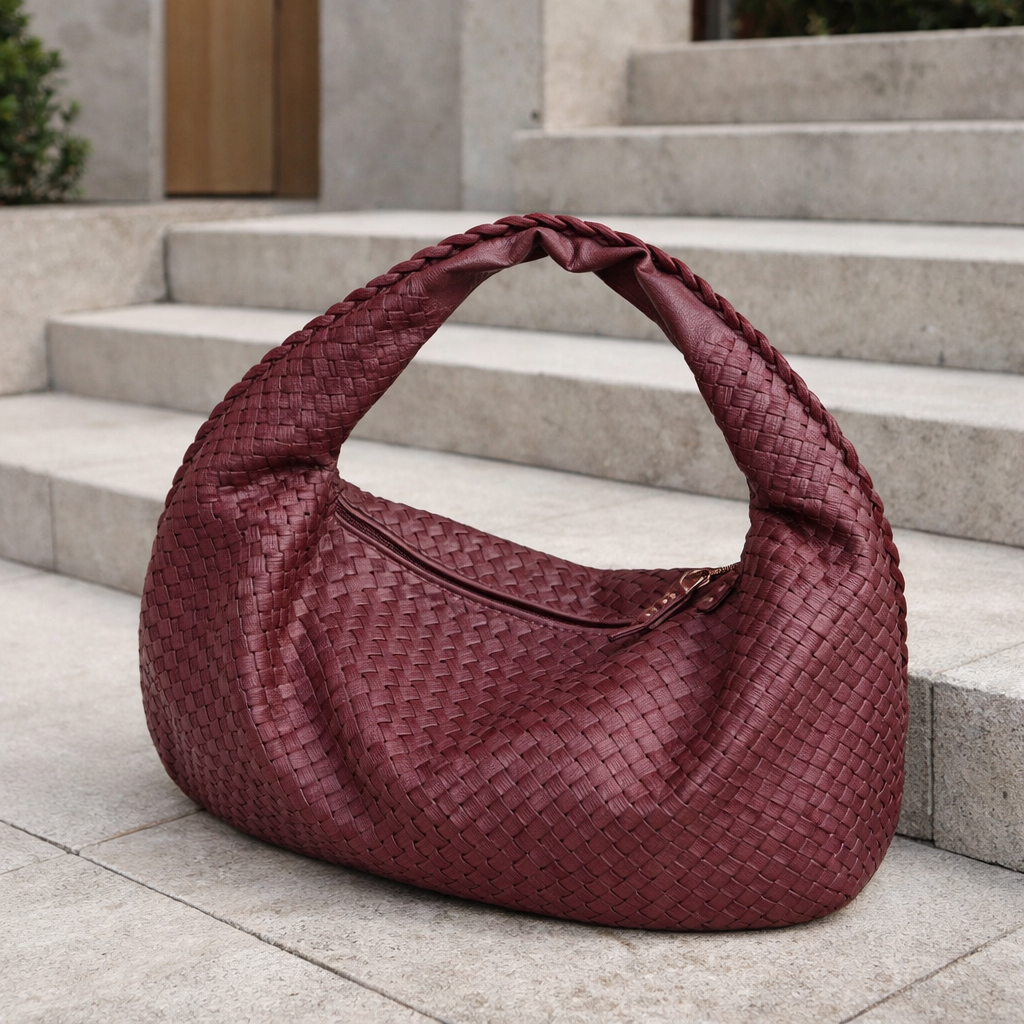 Veneta - Luxe Large Shoulder Bag - Spacious