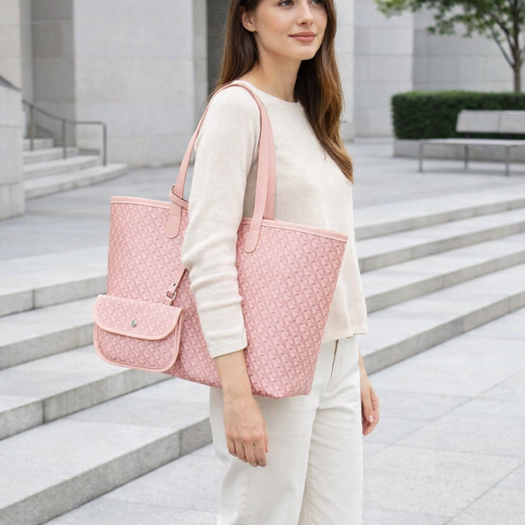 Casual Large Shoulder Tote Bag for Women