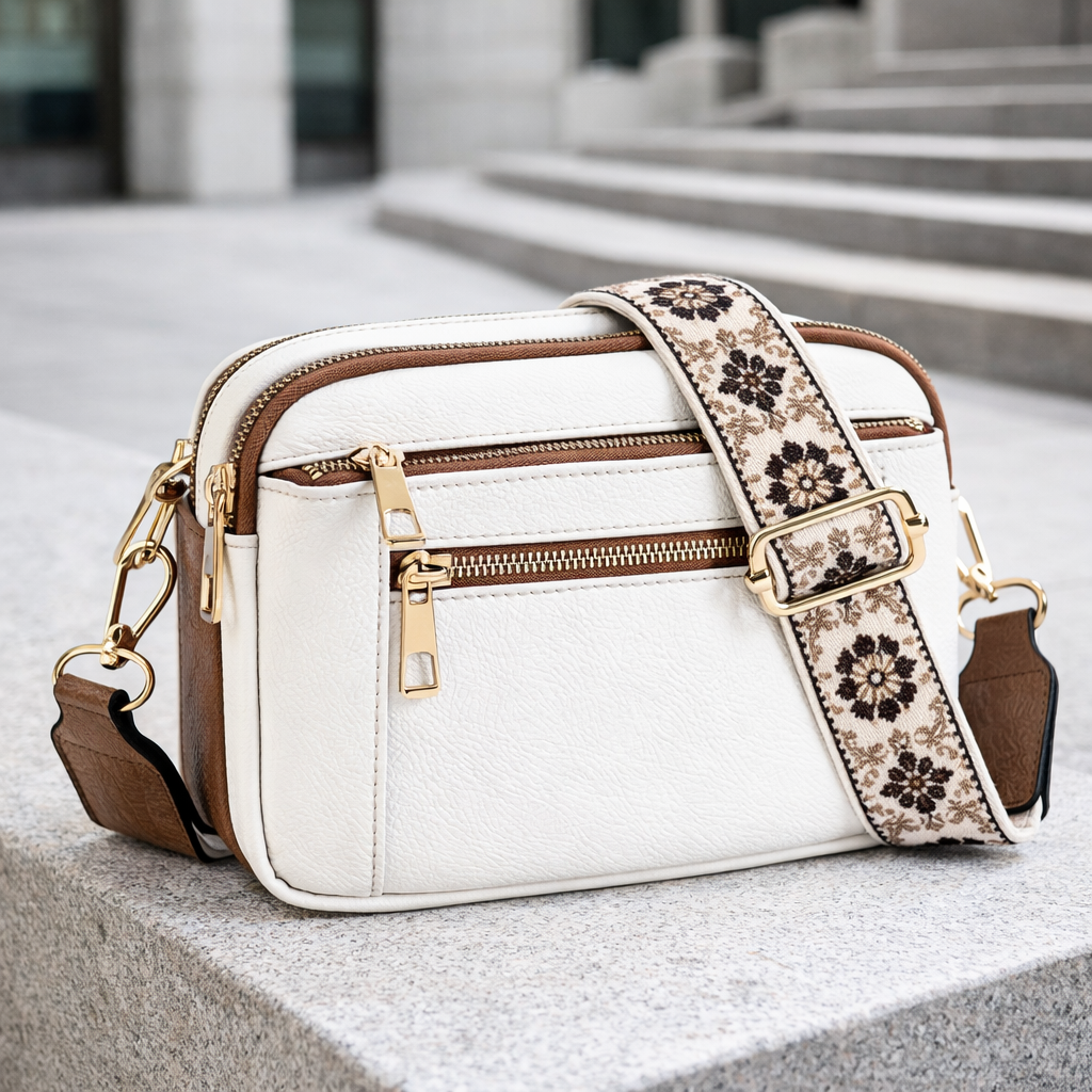 Amalia Trendy Shoulder Bag Crossbody - Adjustable Strap