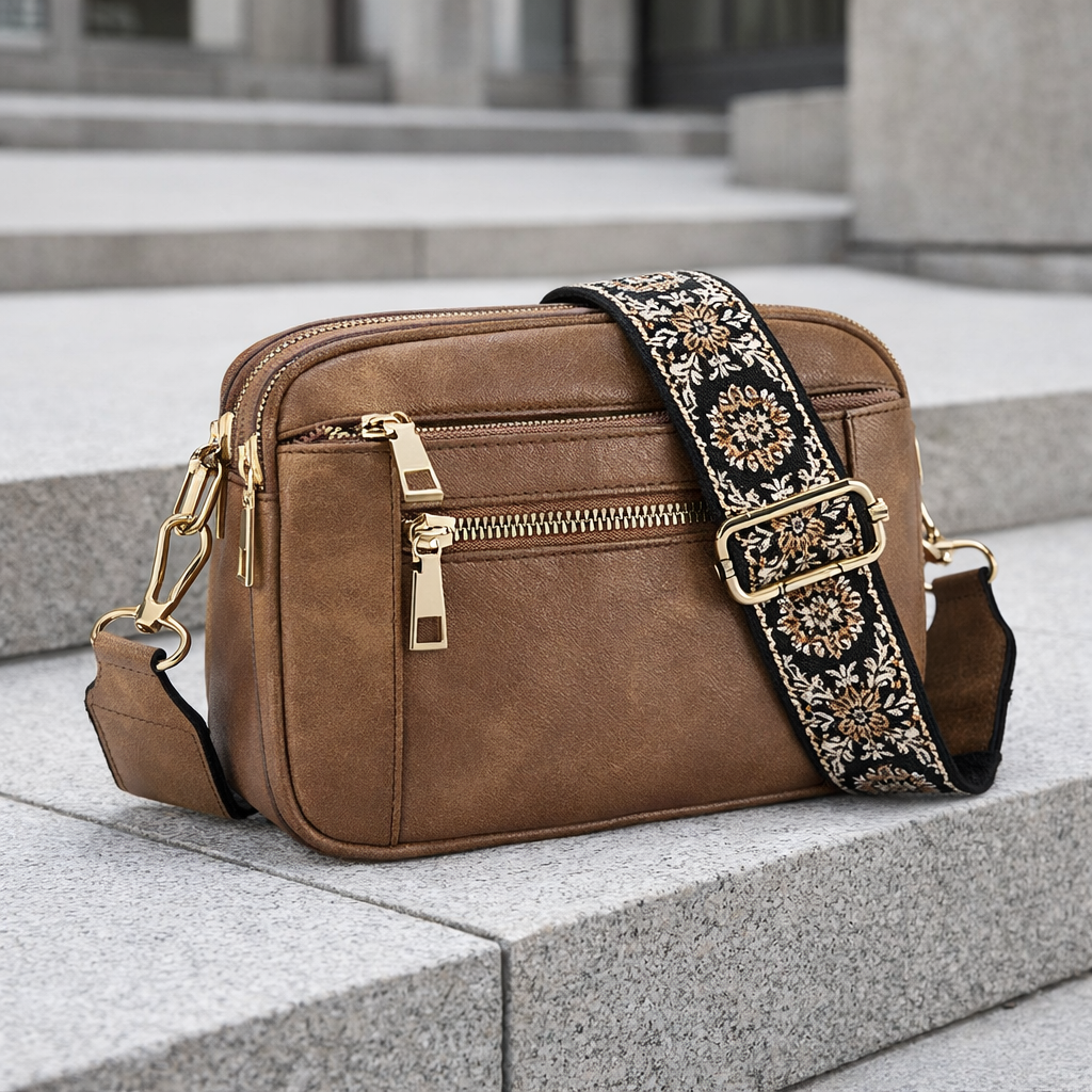 Amalia Trendy Shoulder Bag Crossbody - Adjustable Strap