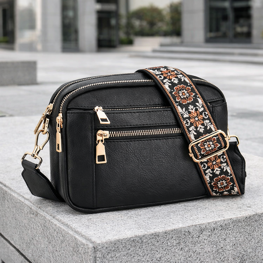 Amalia Trendy Shoulder Bag Crossbody - Adjustable Strap