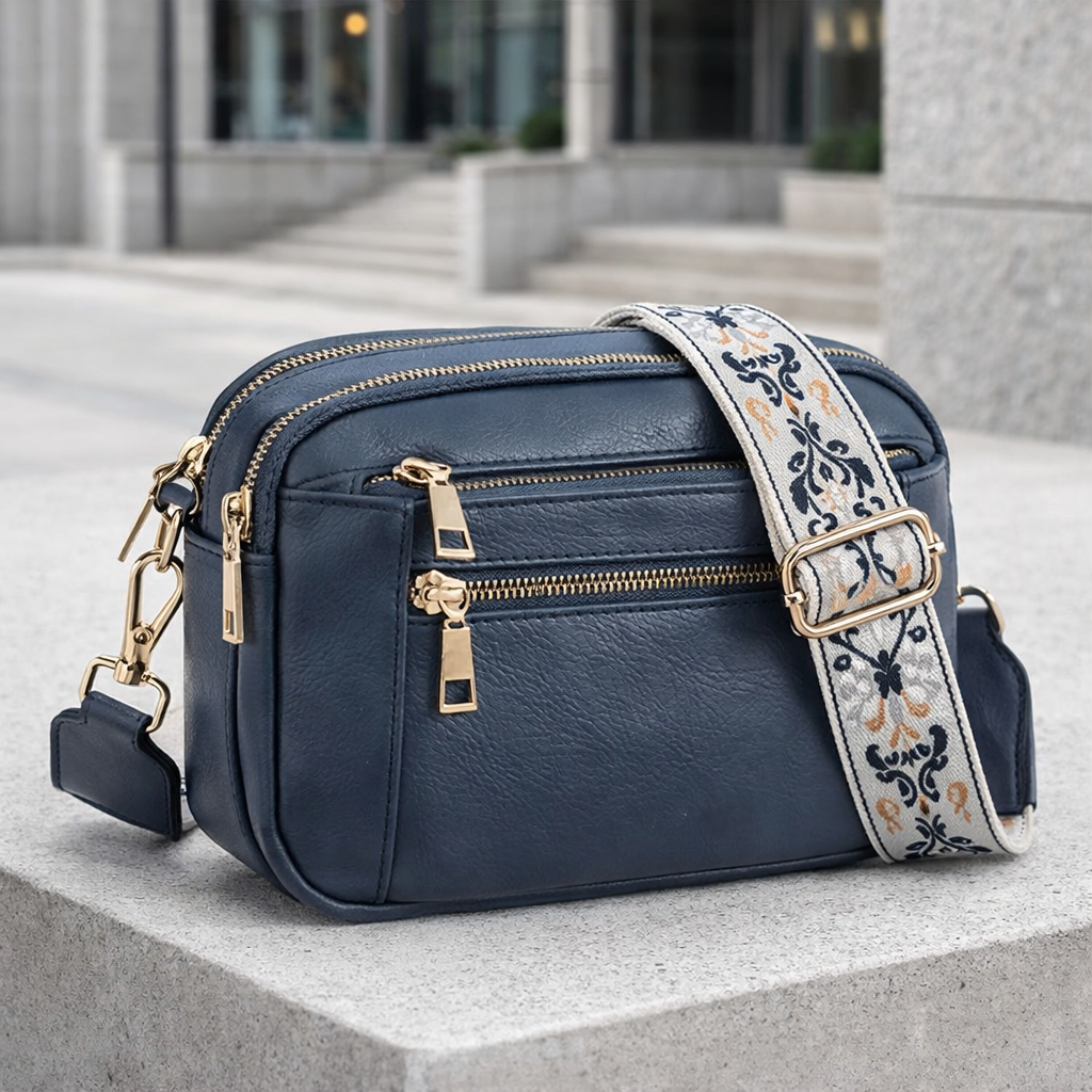 Amalia Trendy Shoulder Bag Crossbody - Adjustable Strap