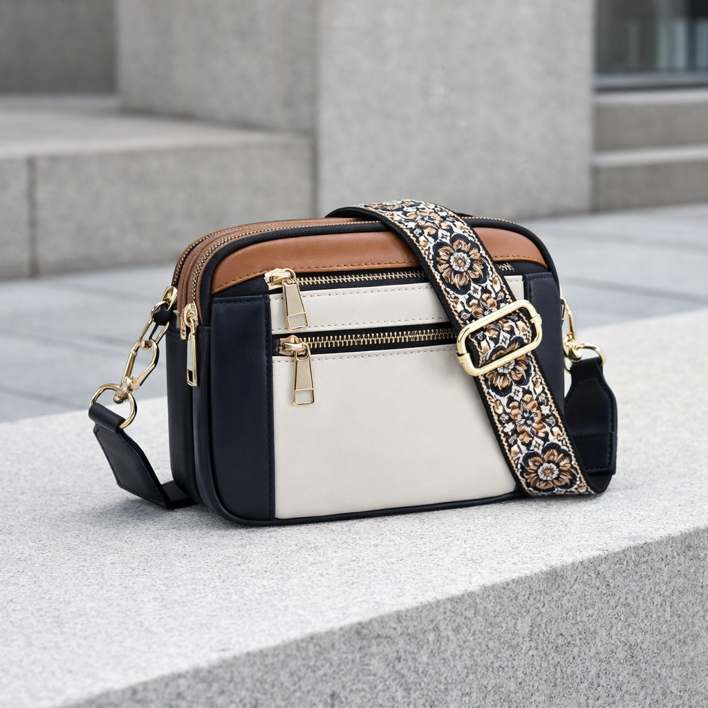 Amalia Trendy Shoulder Bag Crossbody - Adjustable Strap