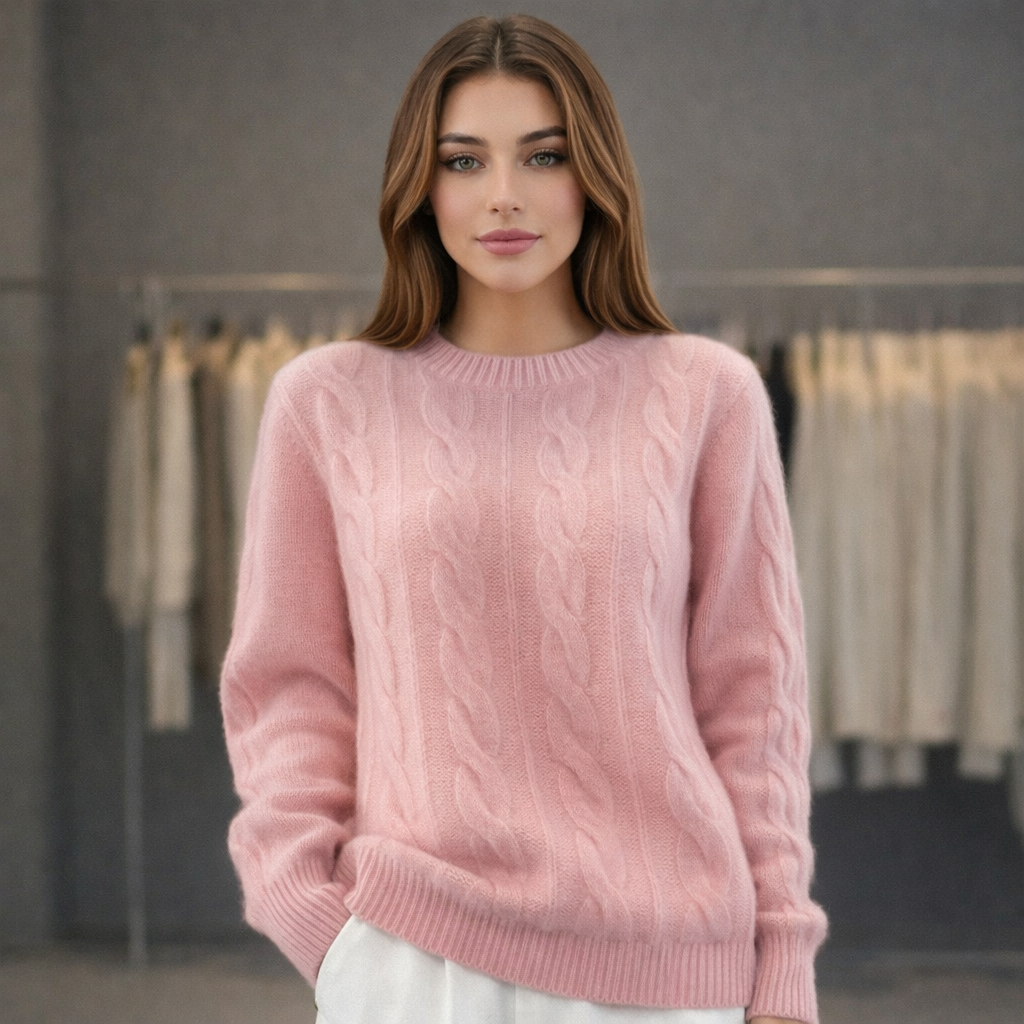Monika Premium Wool Sweater for Women | Soft & Luxurious Comfort