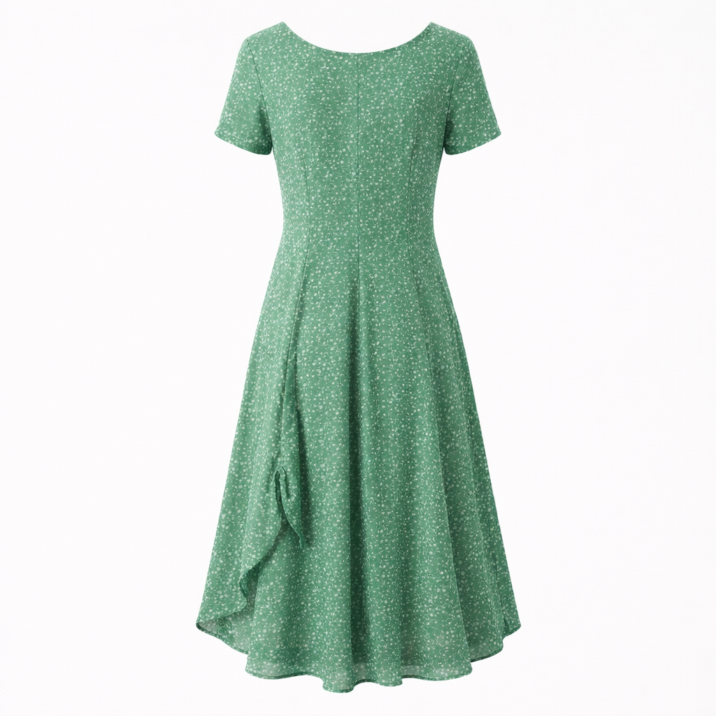 Women's Summer Dress | Green | Casual Flowing Style