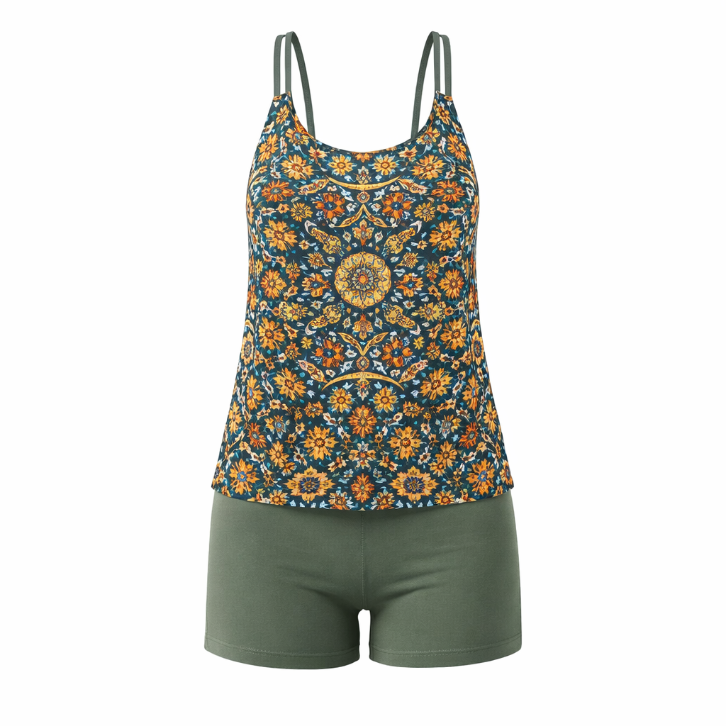 Bohemian Tankini for Women | Stylish, Comfortable | Vibrant, Flattering Fit