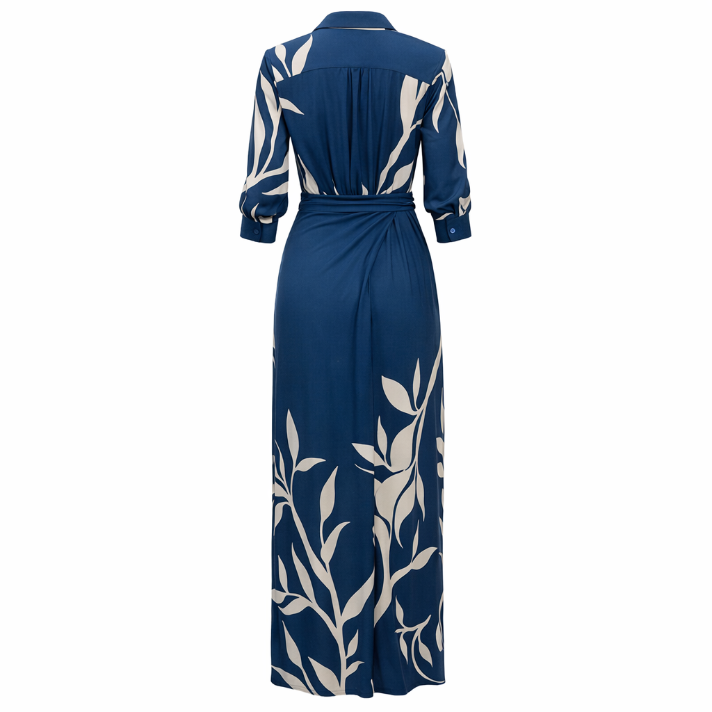 Women’s Summer Wrap Dress | Half Sleeve, Printed | Elegant, Comfortable