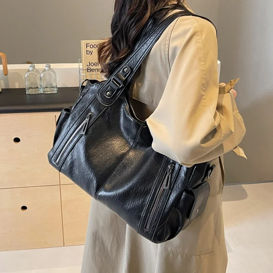 Amber - Elegant Minimalist Shoulder Bag for Women