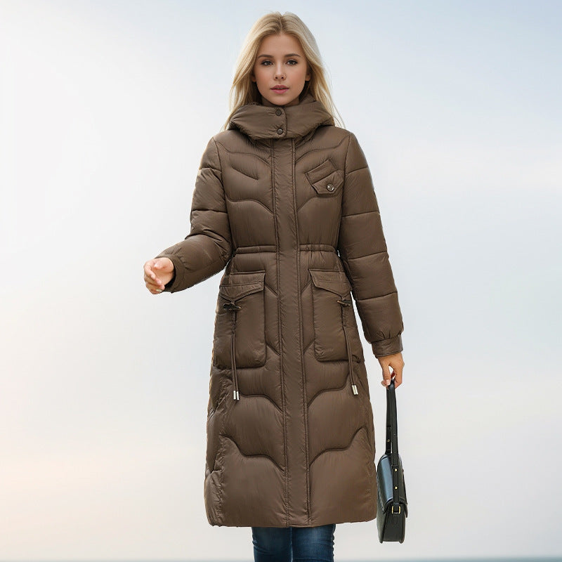 Women's Slim-Fit Thickened Cotton-Padded Jacket – Warm Winter Fashion