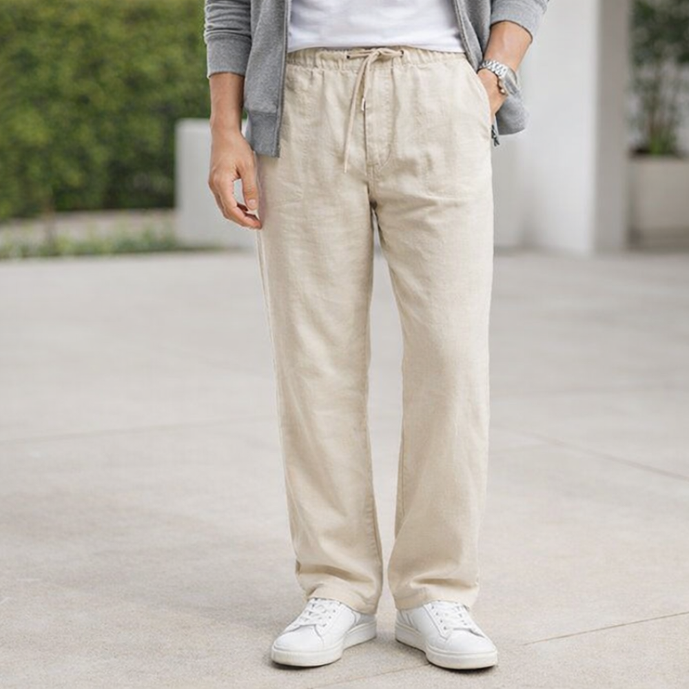 Men's Summer Pants | Breathable Casual Style | Light, Comfortable