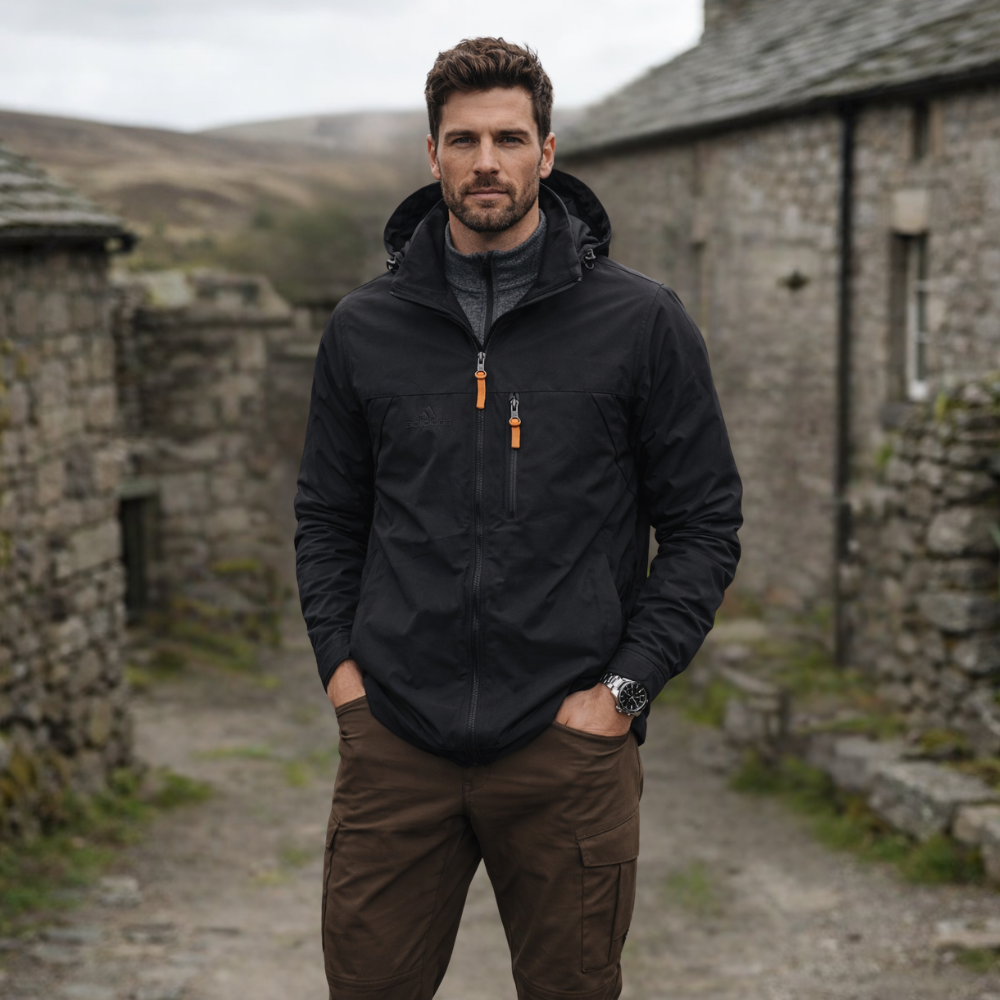 Water Windproof Men's Outdoor Jacket | Durable, Weather-Resistant