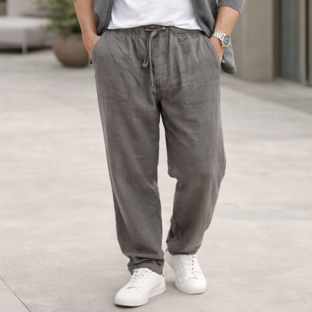 Men's Summer Pants | Breathable Casual Style | Light, Comfortable