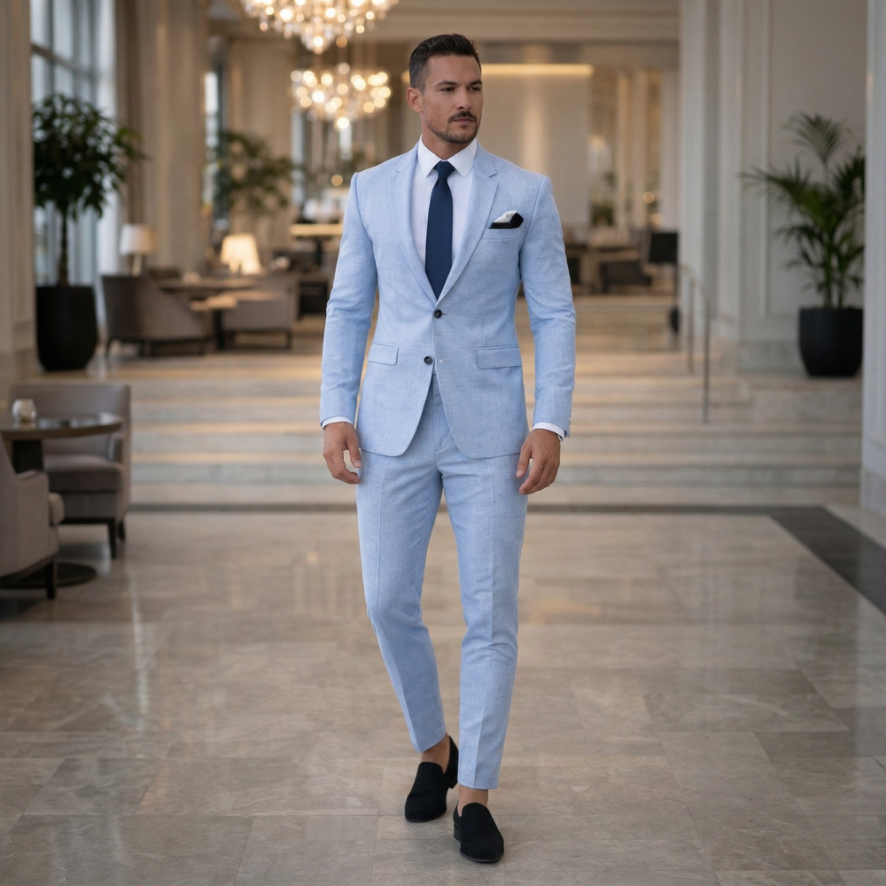 Men's Suit | Two-Piece, Blazer & Trousers | Formal, Elegant