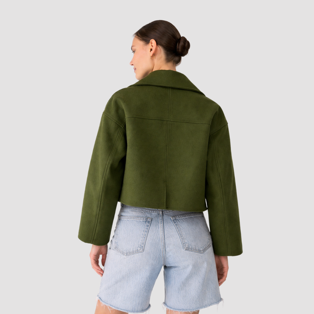 Anna Korte Double-Breasted Blazer | Premium Quality Jacket