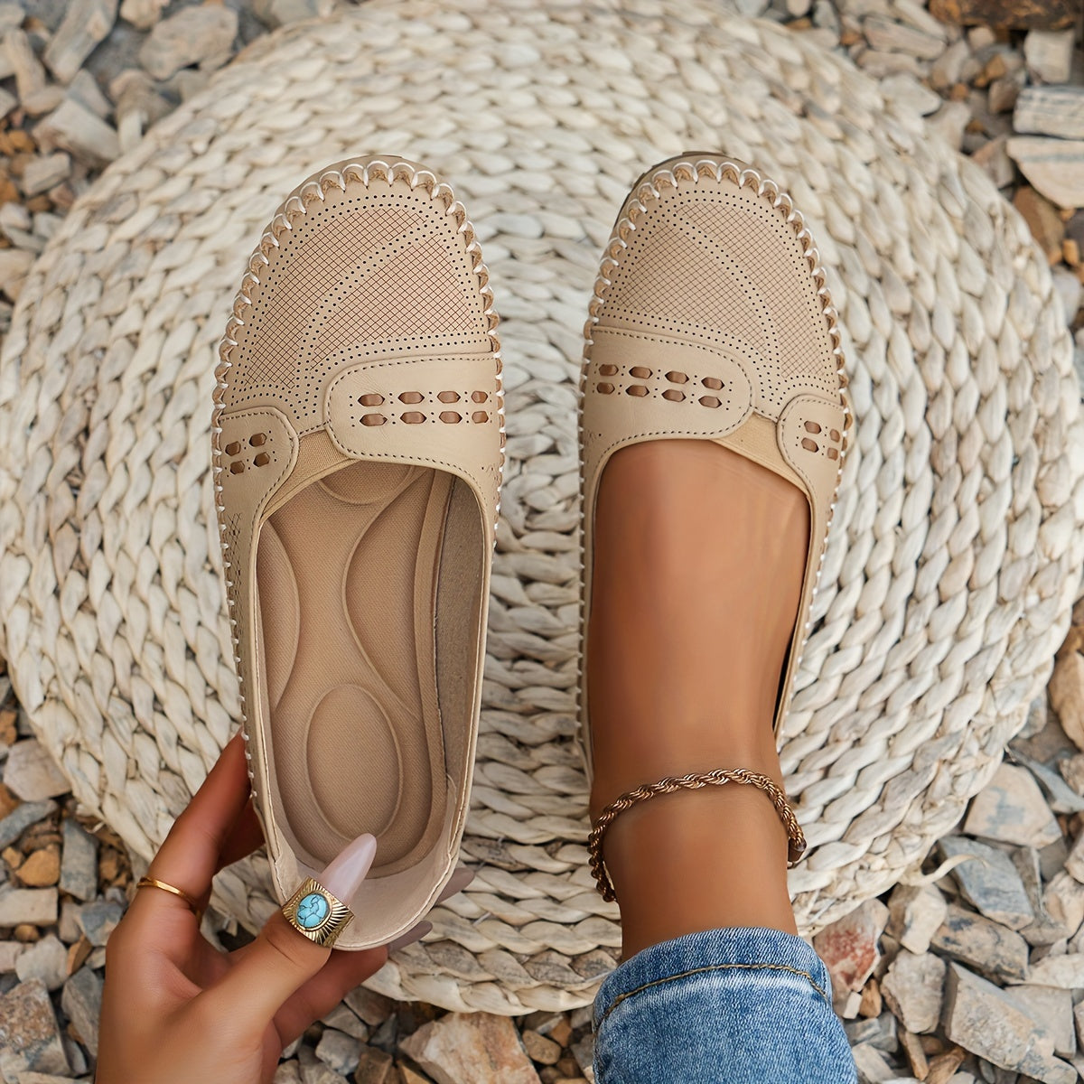 Women's Orthopedic Flats | Wide Fit, Leather Comfort Shoes