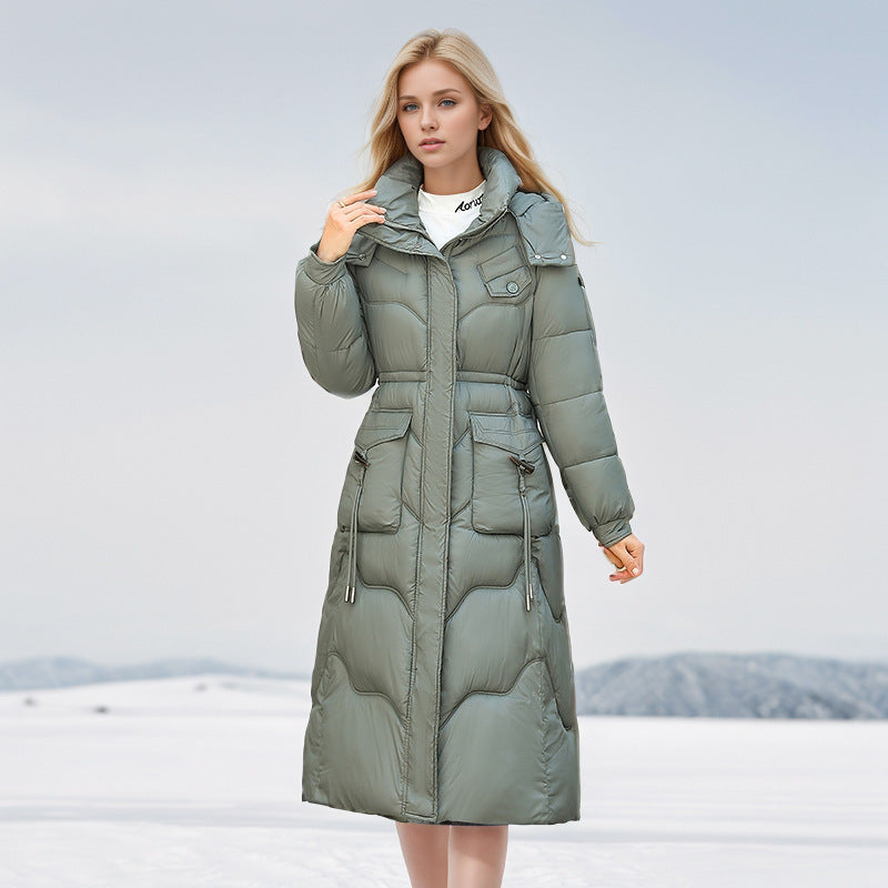 Women's Slim-Fit Thickened Cotton-Padded Jacket – Warm Winter Fashion