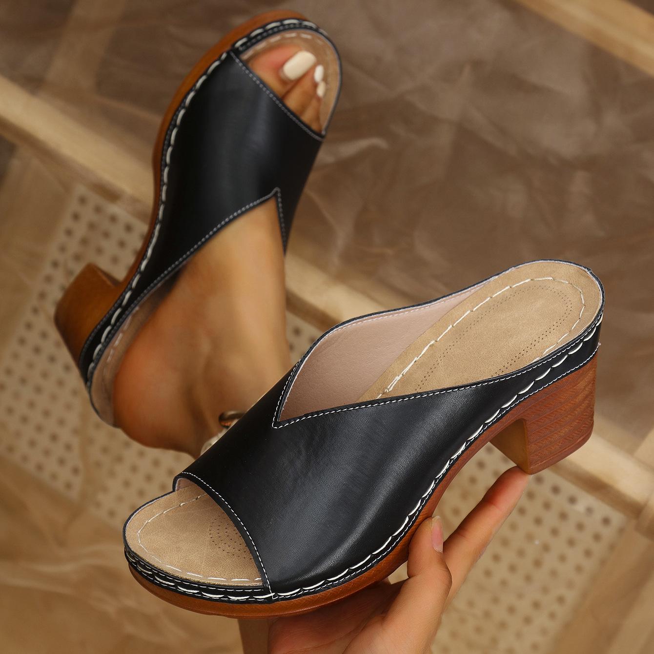 Women's Orthopedic Sandals | Leather, Arch Support | Beige