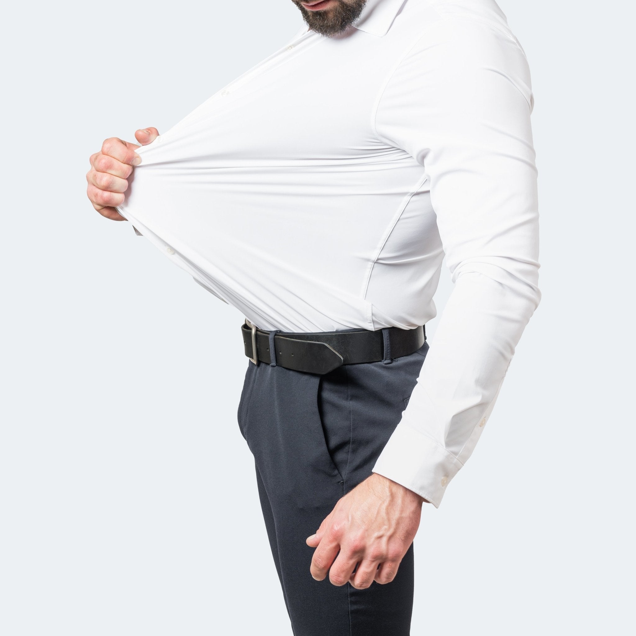 Men's Shirt White | Extreme Stretch, Iron-Free