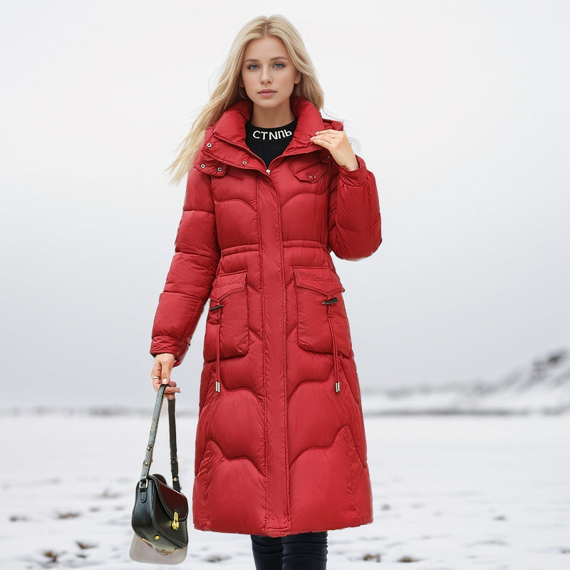 Women's Slim-Fit Thickened Cotton-Padded Jacket – Warm Winter Fashion
