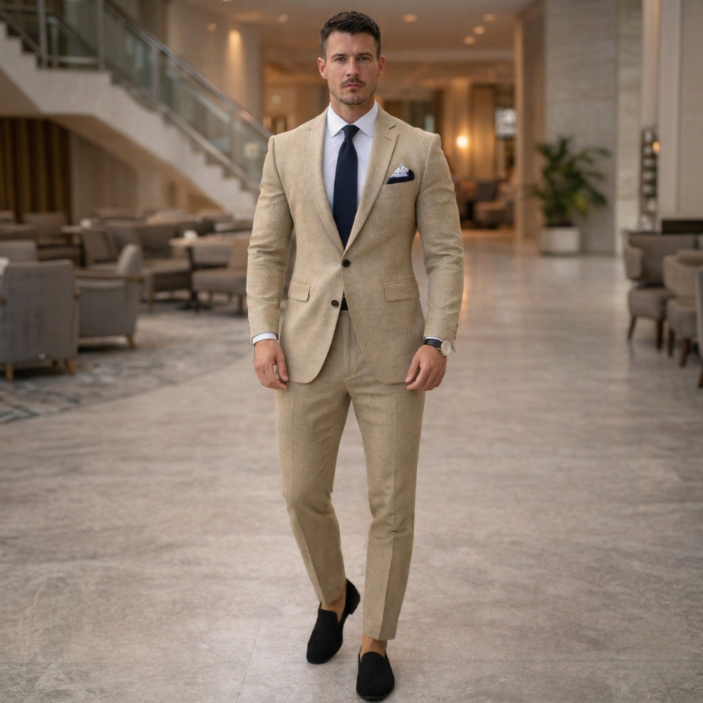 Men's Suit | Two-Piece, Blazer & Trousers | Formal, Elegant