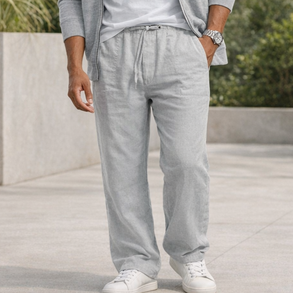 Men's Summer Pants | Breathable Casual Style | Light, Comfortable