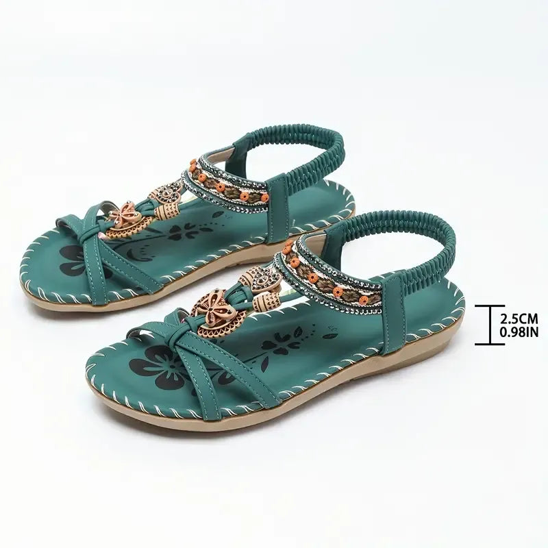 Wide Fit Arch Support Sandals | Orthopedic, Flower Design
