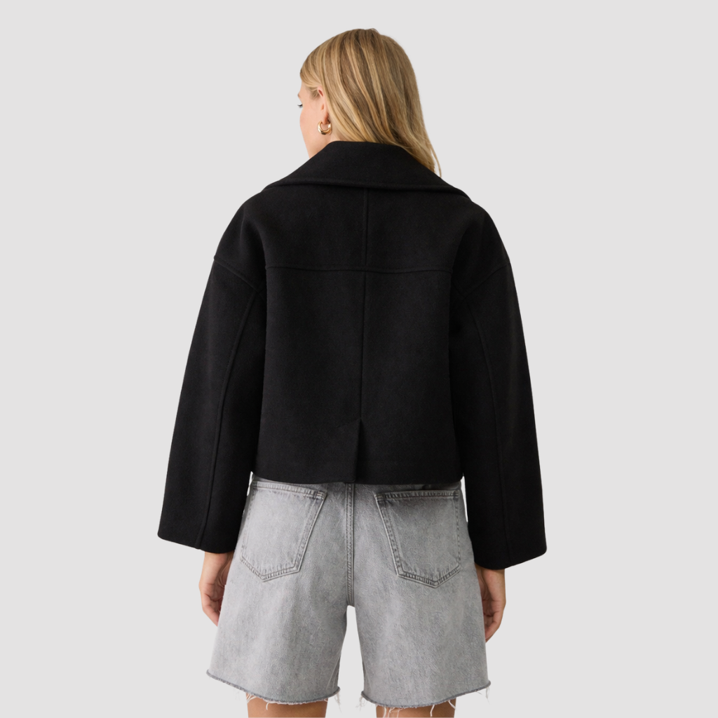 Anna Korte Double-Breasted Blazer | Premium Quality Jacket