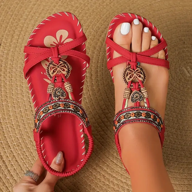 Wide Fit Arch Support Sandals | Orthopedic, Flower Design
