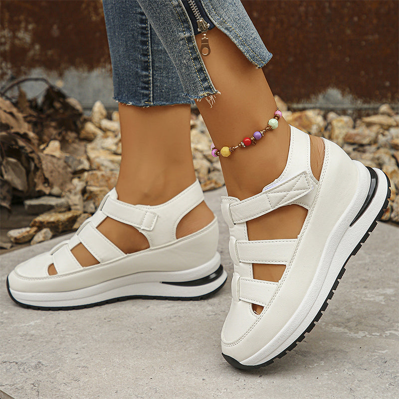 Women's Orthopedic Sandals | Velcro Closure, Closed Toe | Cushioned