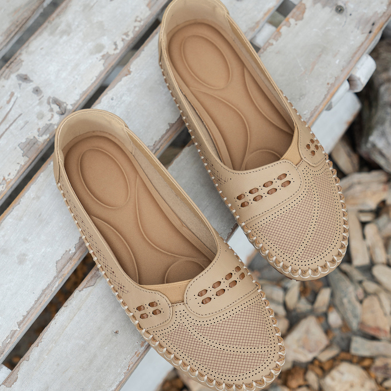 Women's Orthopedic Flats | Wide Fit, Leather Comfort Shoes