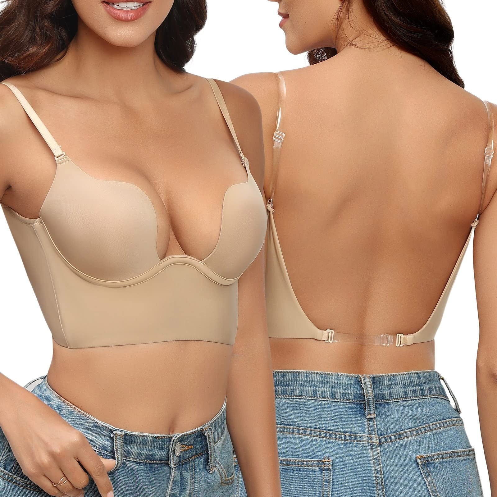 Nora| Backless Bra For Women With Seamless Fit And Elegant Style