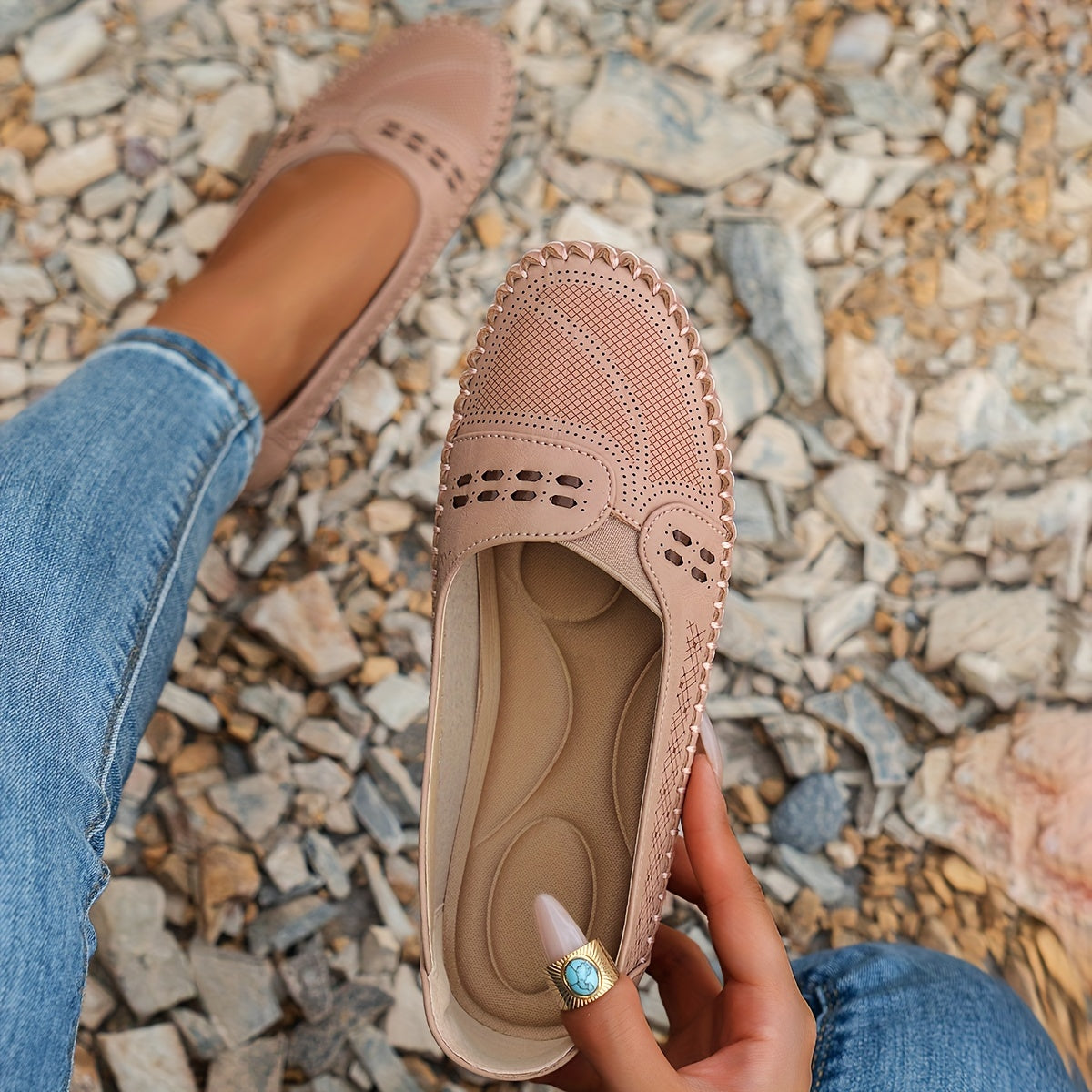 Women's Orthopedic Flats | Wide Fit, Leather Comfort Shoes